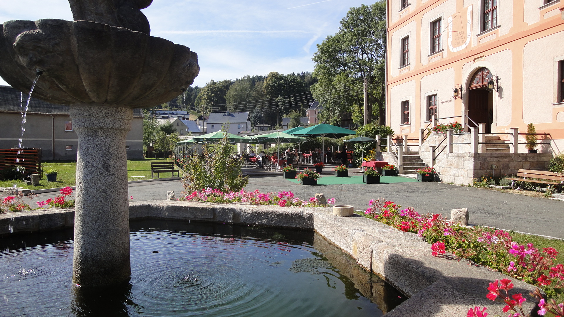 Hotel Garni Schloß Schönberg - Header